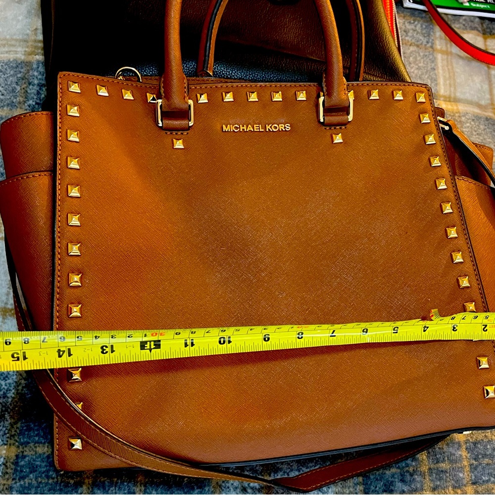 Michael Kors bag. Great condition.  Cross body strap included.